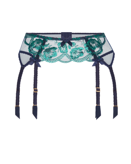 Winnette Suspender  Green | Agent Provocateur