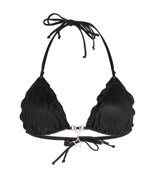 Berry 1 Bikini Top Black/Gold | Agent Provocateur