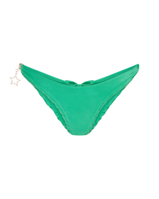 Berry 1 Bikini Bottom Green/Gold | Agent Provocateur