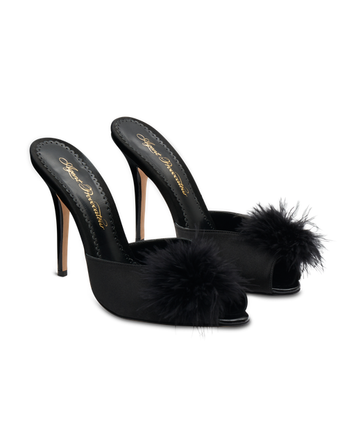 Allegrah Mules Black | Agent Provocateur