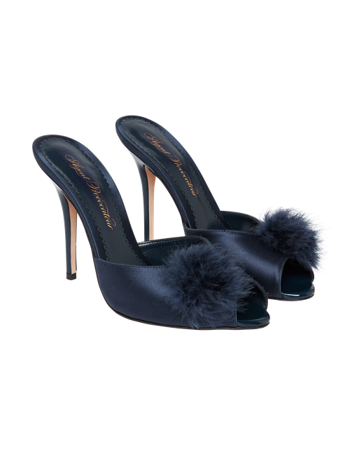 Allegrah Mules Navy | Agent Provocateur