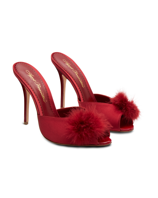 Allegrah Mules Dark Red | Agent Provocateur