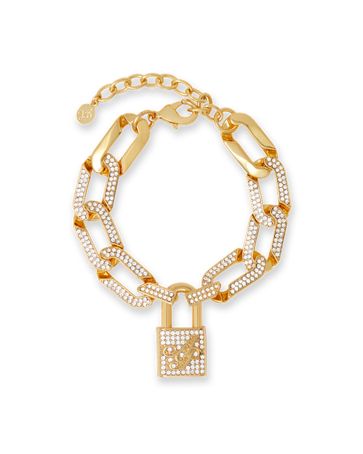 Meriem Bracelet Gold/Crystal | Agent Provocateur