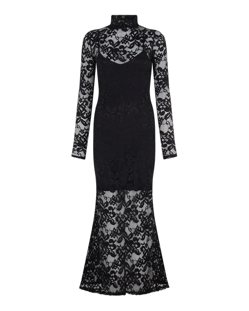Helenia Maxi Dress Black | Agent Provocateur