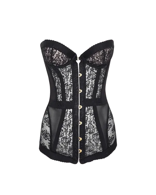 Mercy Corset Black | Agent Provocateur