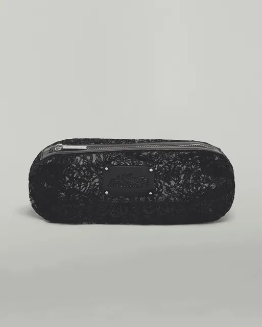 Make Up Lace Cosmetic Bag Black | Agent Provocateur
