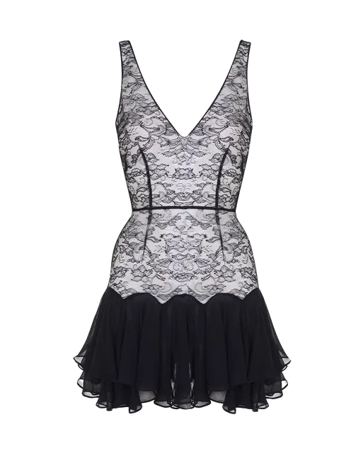Vanessah Short Slip Black | Agent Provocateur