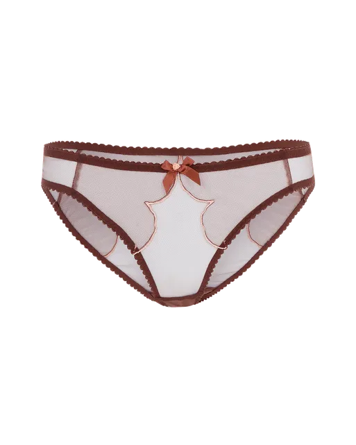 Lorna Full Brief Chestnut | Agent Provocateur