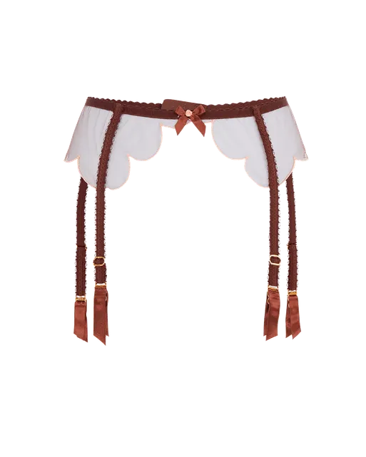 Lorna Suspender Chestnut | Agent Provocateur