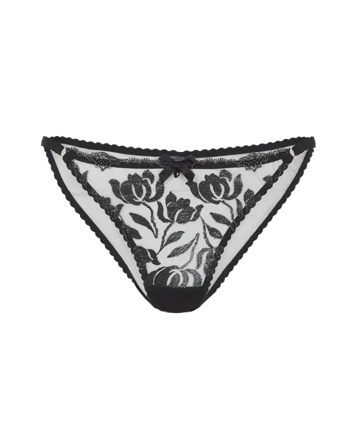 Sparkle Full Brief Black | Agent Provocateur