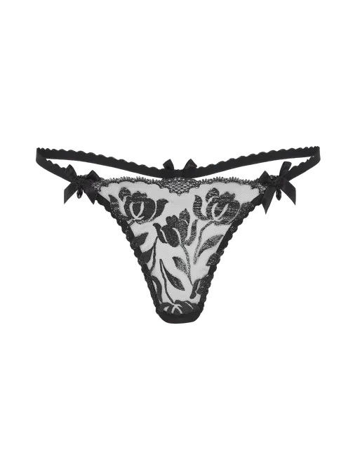 Sparkle Thong Black | Agent Provocateur