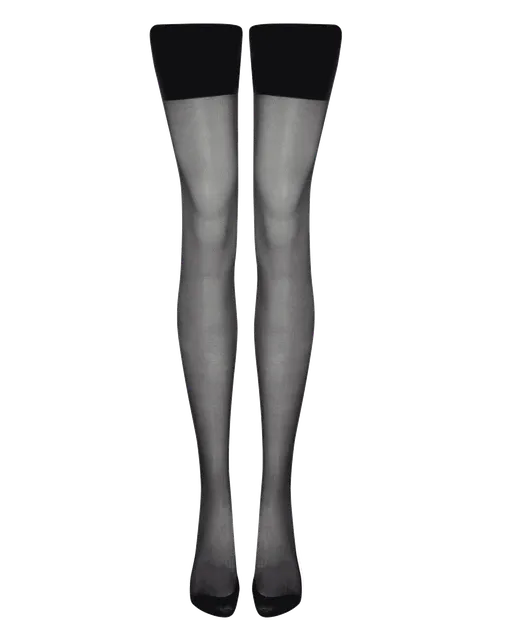 Amber Stockings Black | Agent Provocateur