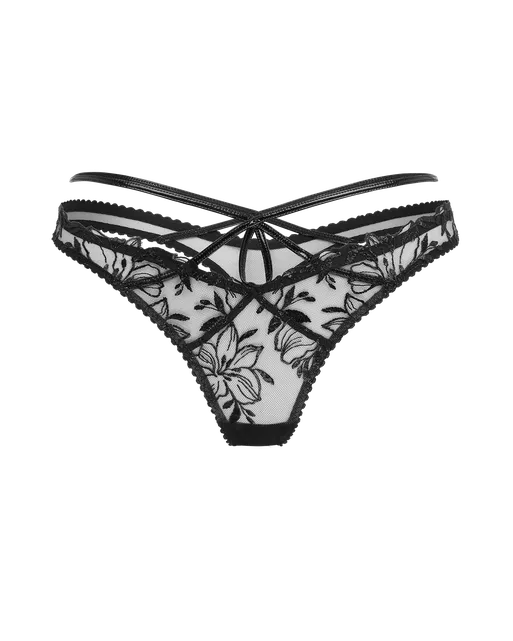 Ozella Thong Black | Agent Provocateur