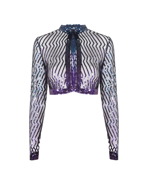 Pascale Jacket Teal | Agent Provocateur