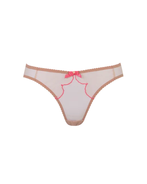 Lorna Full Brief Nude/Pink | Agent Provocateur