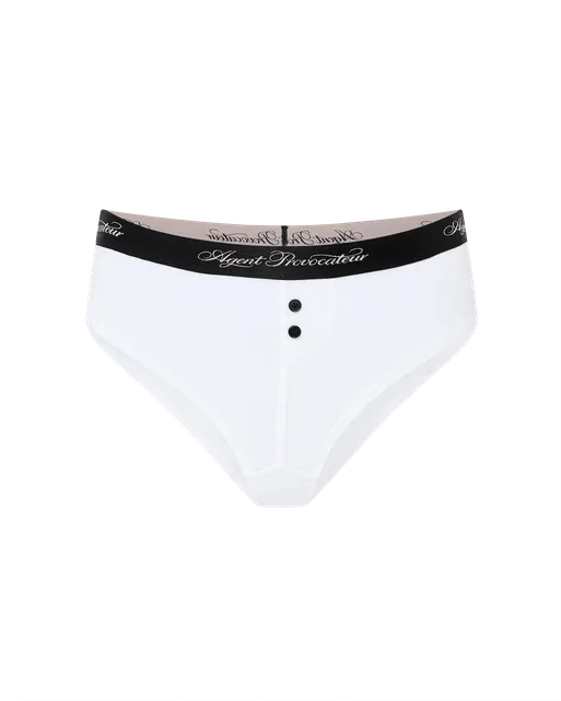 Clea Boxer Brief White | Agent Provocateur