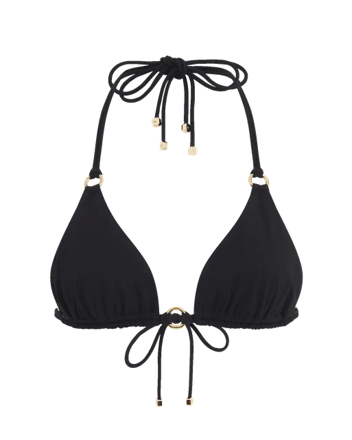 Malisa Triangle Bikini Top Black | Agent Provocateur