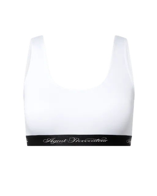 Clea Wireless Bralette White | Agent Provocateur