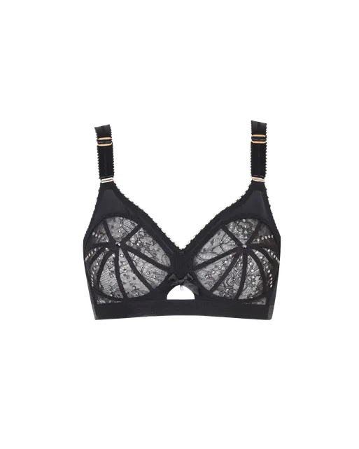 Franni Full Cup Wireless Bra Black | Agent Provocateur