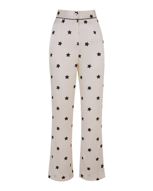 Classic Star Pyjama Trousers Oyster | Agent Provocateur