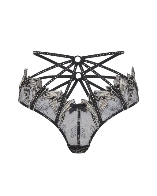 Christalina Full Brief Silver | Agent Provocateur