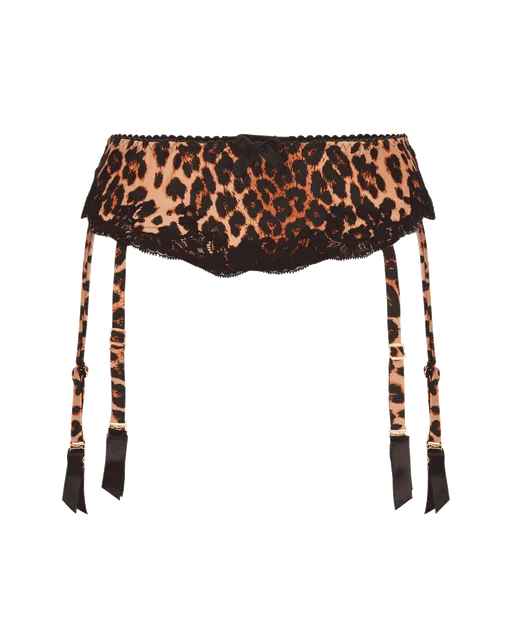 Molly Suspender Leopard | Agent Provocateur