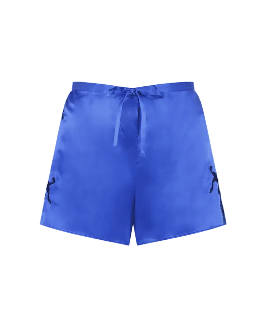 Caressa Pyjama Shorts Blue | Agent Provocateur