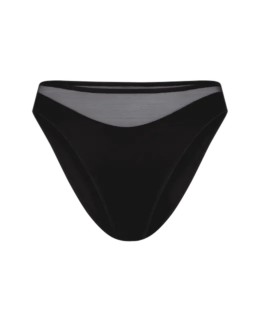 Lucky High Leg Brief Black | Agent Provocateur