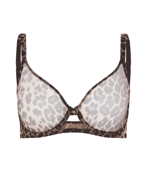 Lucky Full Cup Underwired Bra Leopard | Agent Provocateur
