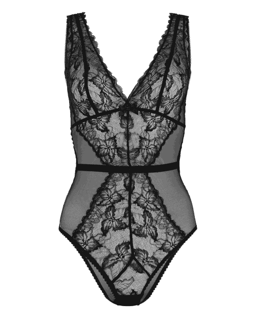 Leni Bodysuit Black | Agent Provocateur