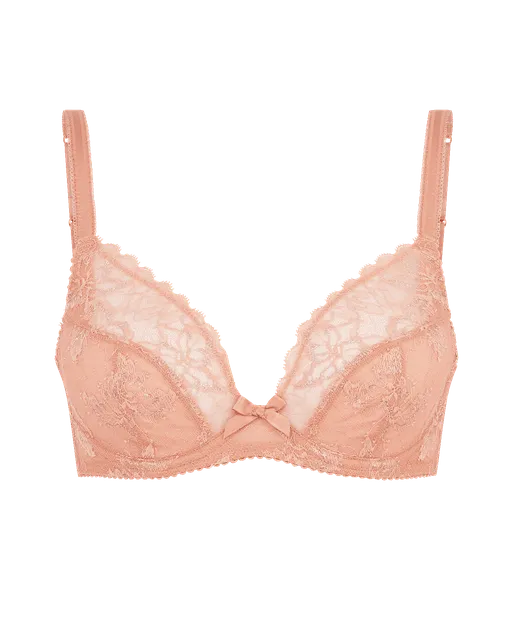 Leni Plunge Underwired Bra Praline | Agent Provocateur