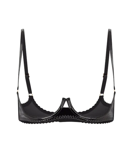 Ozella Open Bra Black | Agent Provocateur