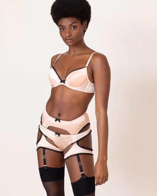 Felinda Suspender Nude | Agent Provocateur