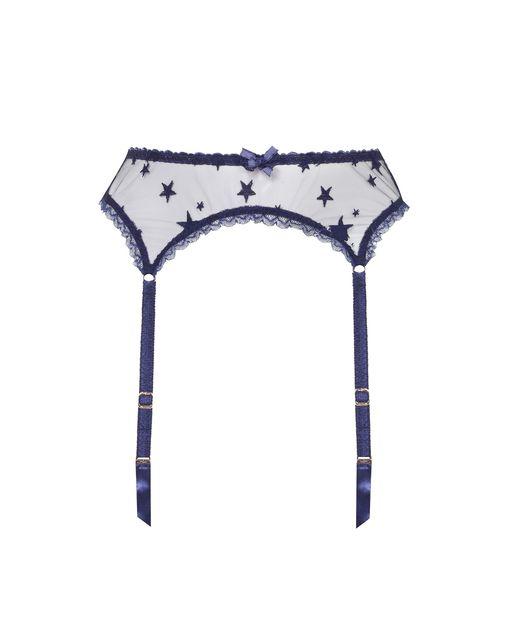 Luxx Suspender Navy | Agent Provocateur