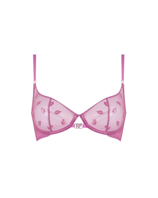 Jem Plunge Underwired Bra Pink | Agent Provocateur
