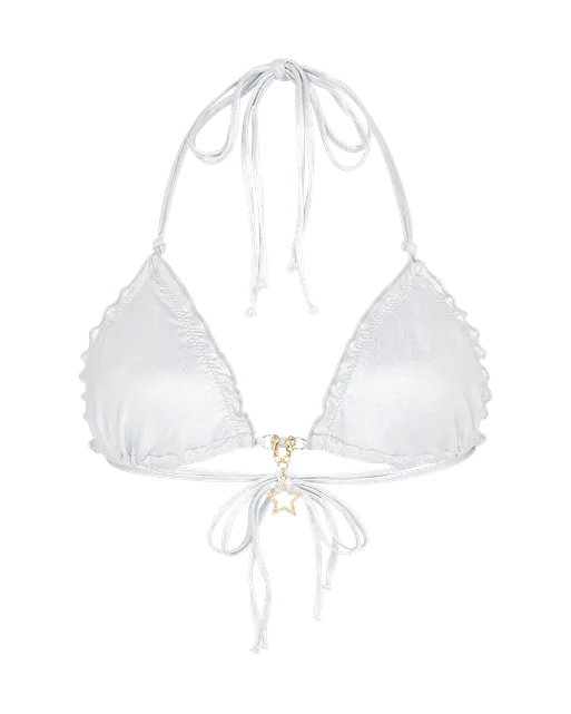 Berry Bikini Top Silver | Agent Provocateur