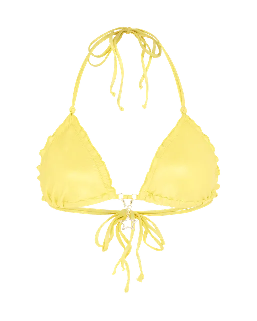 Berry Bikini Top Yellow | Agent Provocateur
