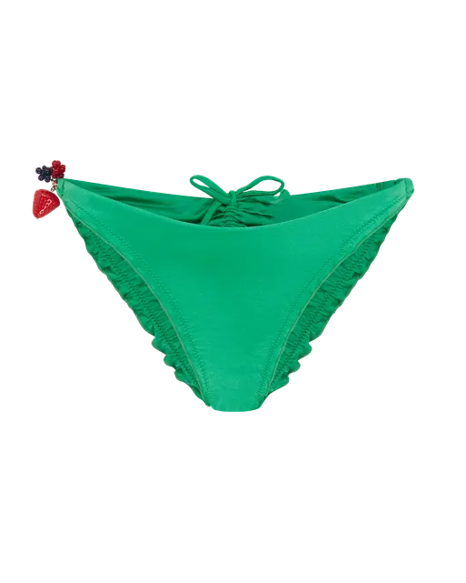 Berry Bikini Bottom Green | Agent Provocateur