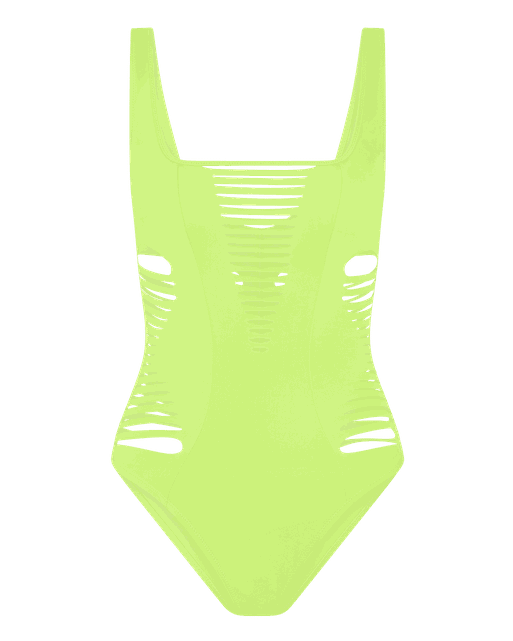 Dakotta Swimsuit Green | Agent Provocateur