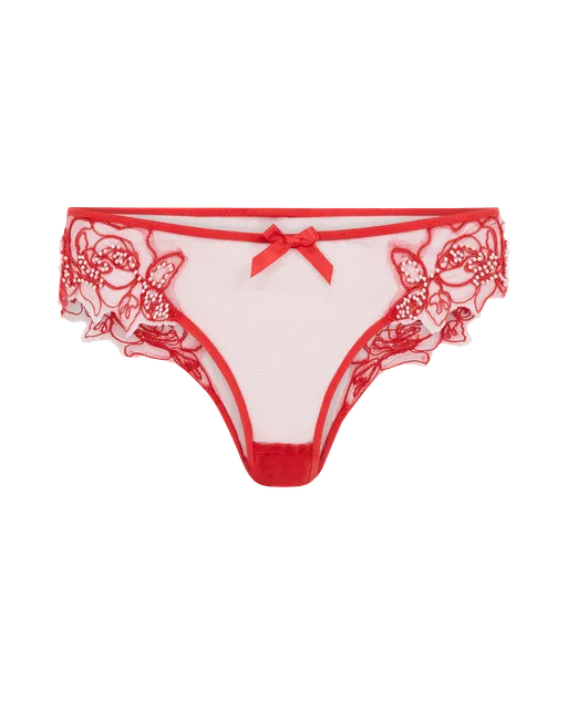Lindie Full Brief Red/Red | Agent Provocateur