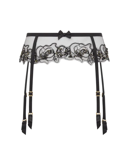 Lindie Suspender Black | Agent Provocateur