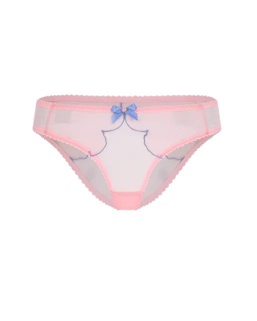 Lorna Full Brief  Baby Pink/Blue | Agent Provocateur