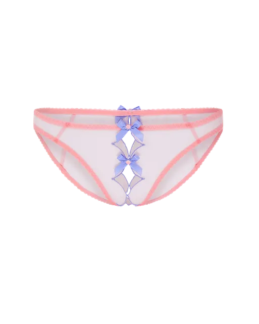Lorna Ouvert Baby Pink/Blue | Agent Provocateur