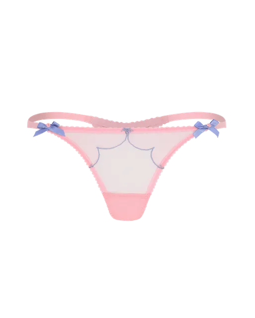 Lorna Thong Baby Pink/Blue | Agent Provocateur