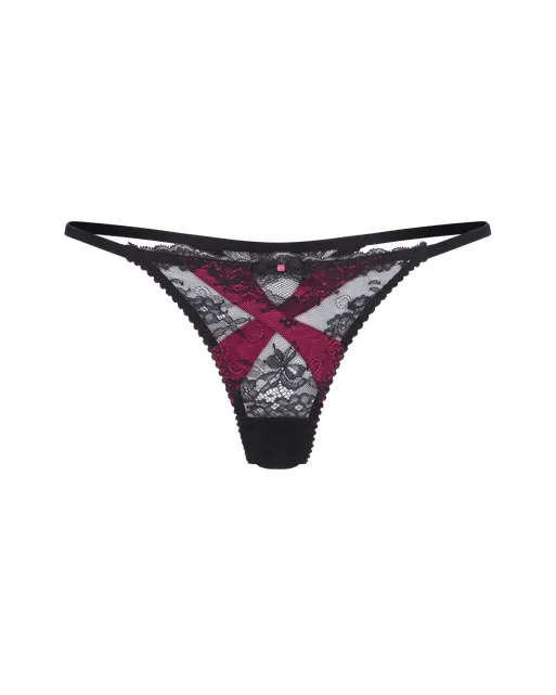 Maddy Thong  Black/Pink | Agent Provocateur