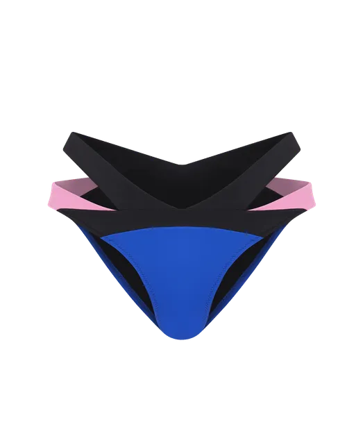 Mazzy Bikini Bottom Blue2 | Agent Provocateur