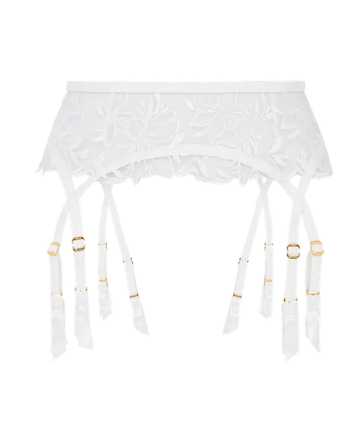 Ozella Suspender White | Agent Provocateur
