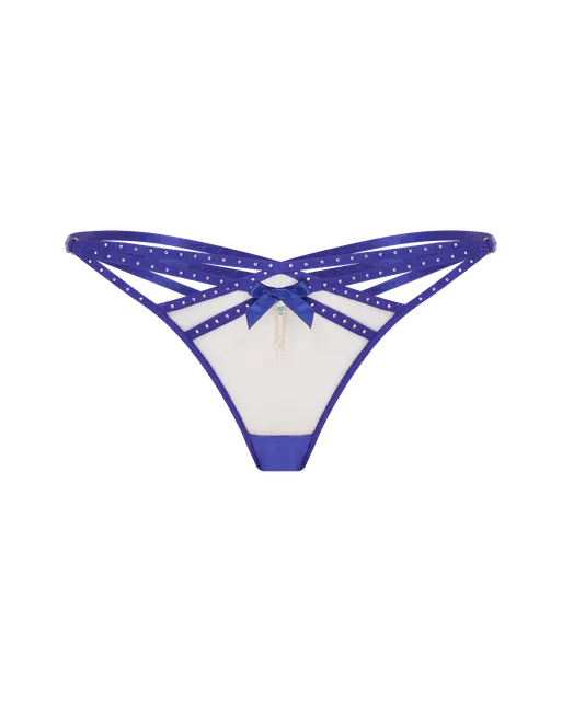 Rubi Thong Cobalt/Cobalt | Agent Provocateur