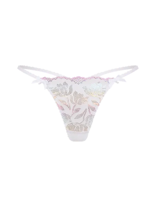 Sparkle Thong White | Agent Provocateur