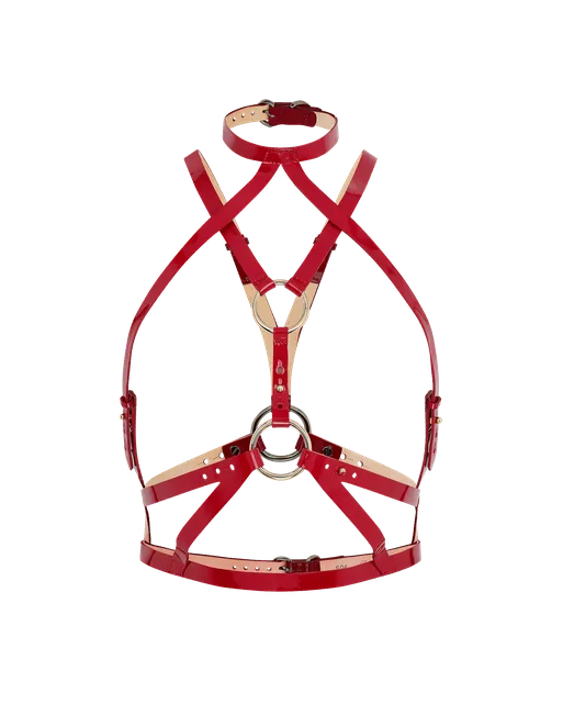 Veronika Harness Red | Agent Provocateur